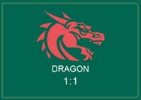 Bet on Dragon hand.png SBONOVA Live Casino Dragon Tiger Bet on Dragon hand